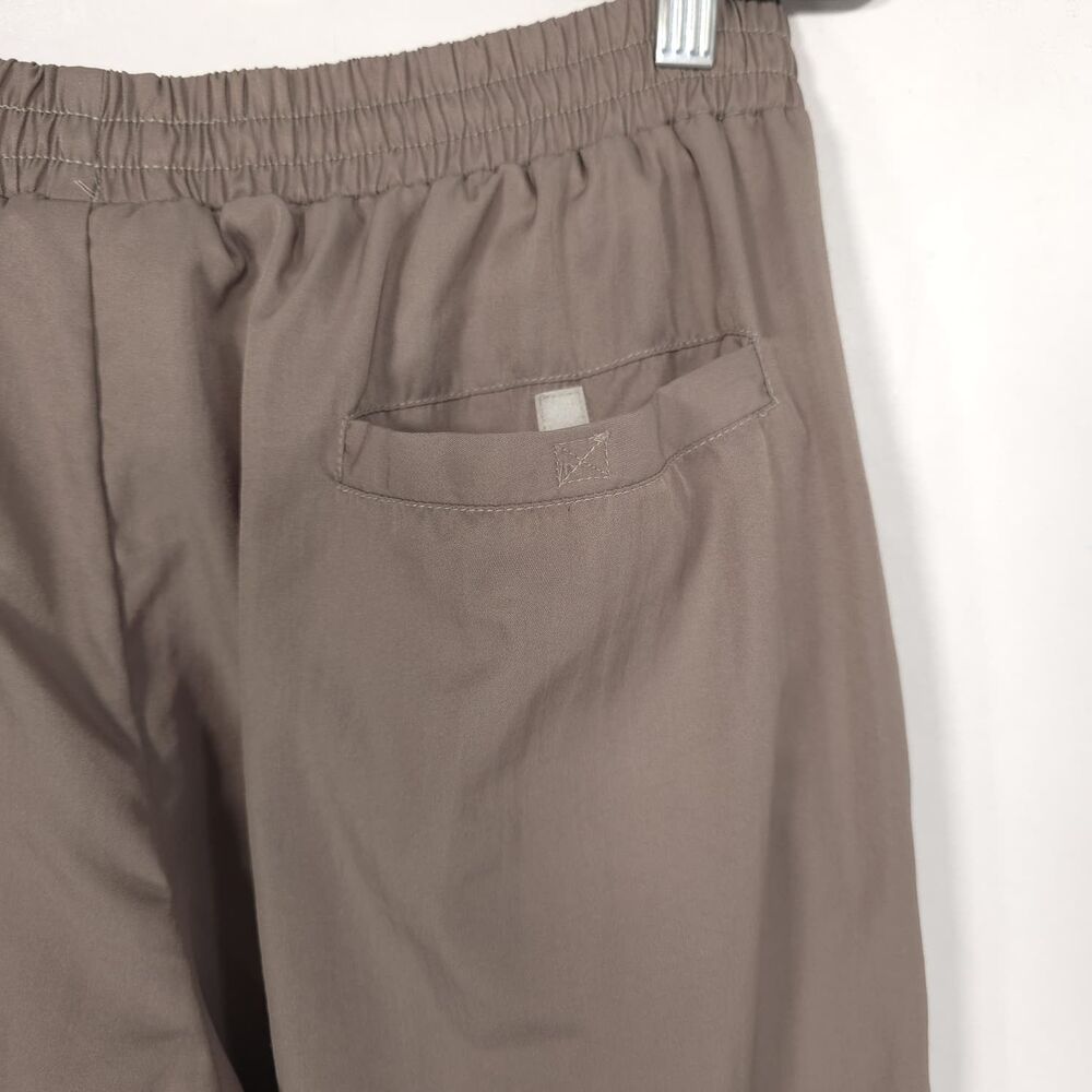 NIKE Mens Jogger Pants LARGE Brown Zip Ankle Lined Athletic‎ - Picture 9 of 13